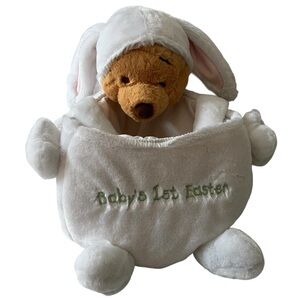 Disney Winnie the Pooh Baby’s First Easter Plush Basket